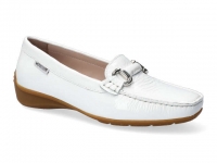 Chaussure mephisto sandales modele natala verni blanc